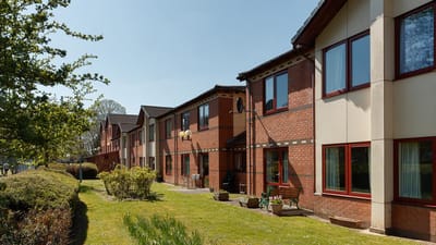 Exterior view of the James Beattie House retirement living facility