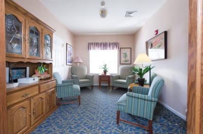 Cozy common area with comfortable seating