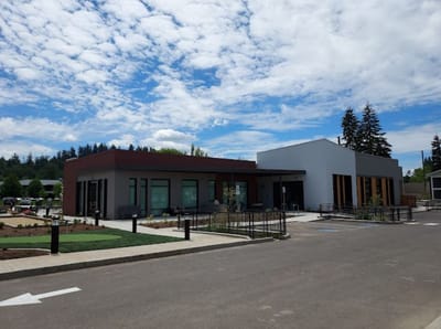 Exterior view of Marquis Eugene Independent Living facility