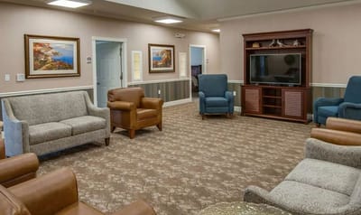 Cozy common area with comfortable seating