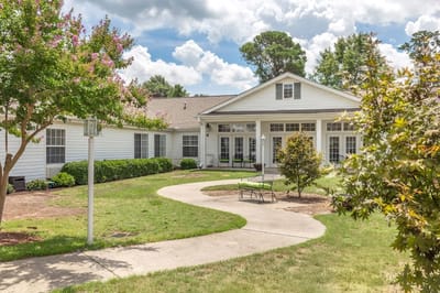 Beautiful garden area at Navion of Goldsboro