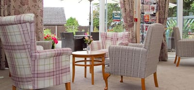 Cozy interior common area with comfortable seating