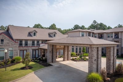 Exterior view of the Parkview on Hollybrook building