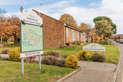 Entrance sign for Southdowns Retirement Village