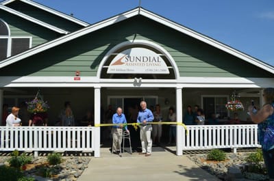 Ribbon-cutting ceremony at Sundial Assisted Living