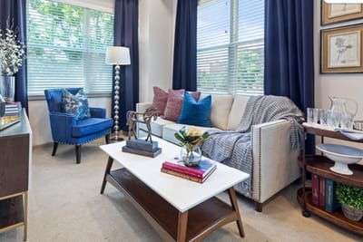 Cozy common area with comfortable seating
