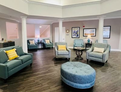 Interior common area with comfortable seating