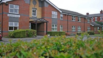 Exterior view of Wellington Lodge nursing home