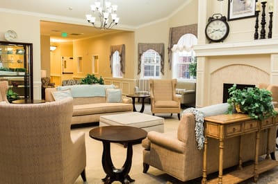 Cozy common area with comfortable seating