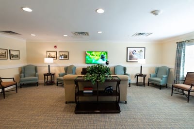 Cozy common area with comfortable seating