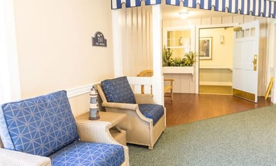 Interior common area with seating and decor