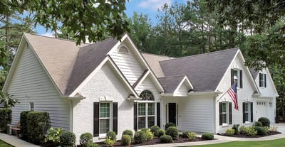 Exterior view of a well-kept senior care facility