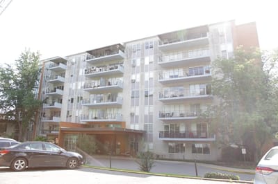 Exterior view of Abe’s Garden Community residential building