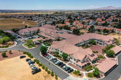 Aerial view of Solstice Senior Living at Apple Valley