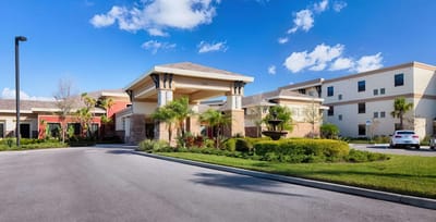 Exterior view of The Fountains of Hope facility