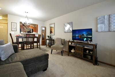 A cozy and inviting living room area