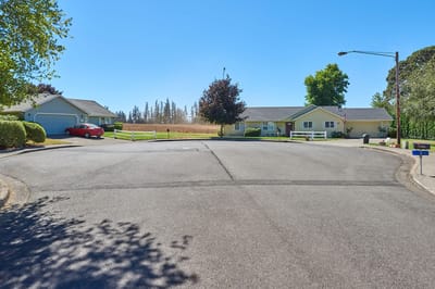 View of a serene outdoor space with residences