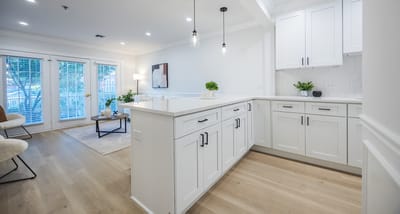 Bright and inviting interior space with modern design