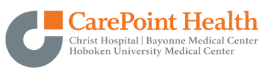 CarePoint Health logo featuring hospital names