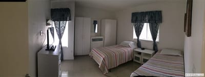 Simple interior view of a resident room.