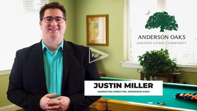 Marketing director of Anderson Oaks Assisted Living