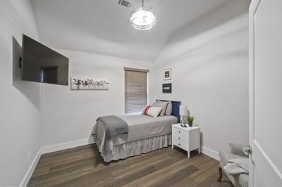 Cozy private resident room with modern decor