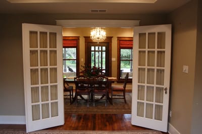 Inviting dining area with elegant decor.