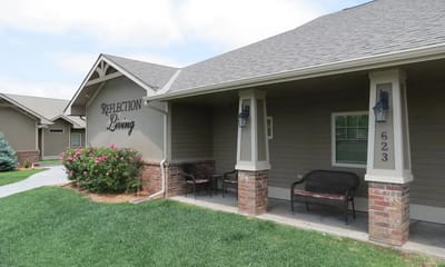 Exterior view of Reflection Living facility