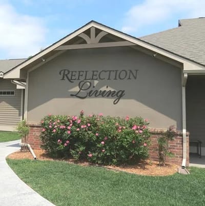 Exterior view of Reflection Living facility