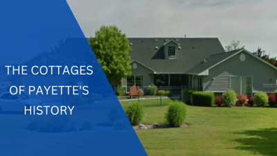 Exterior view of The Cottages assisted living facility.