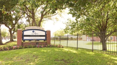 Exterior sign of Atria Westchase facility