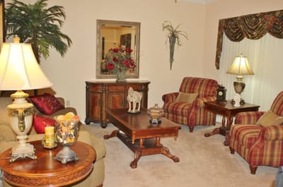Cozy common area with comfortable seating