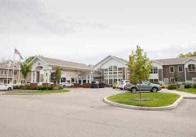 Exterior view of The Village at Mill Landing facility