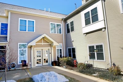 Exterior view of Benchmark at Bedford Falls entrance