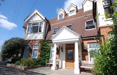 Exterior view of The Grange Care Home