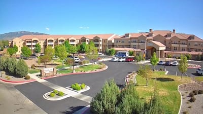 Exterior view of Cactus Valley Retirement Resort with landscaping