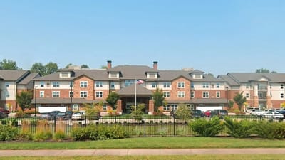 Exterior view of Deerfield Springs Retirement Resort building