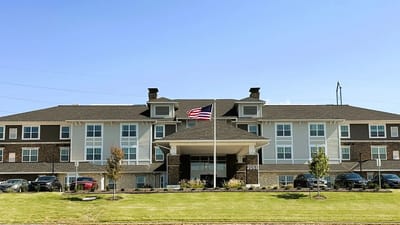 Exterior view of Pinnacle Springs Retirement Community