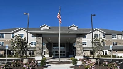 Exterior view of Pleasant Hill Retirement Community entrance