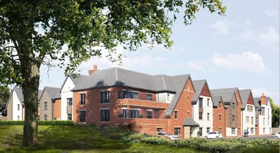 Exterior view of Baycroft Flitwick Care Home building