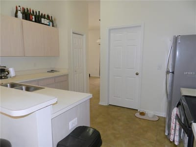 Interior view of a kitchen in a senior living facility
