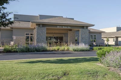 Exterior view of Westwood Trails assisted living facility