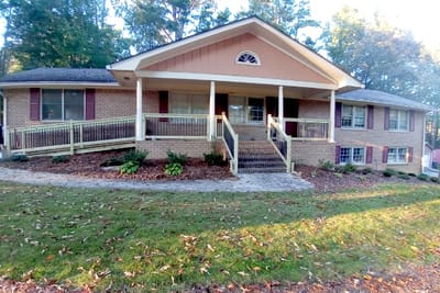 Cherokees Angel Personal Care Home, Nursing Home in Canton, GA — Senior living facility with accessible entrance and landscaping