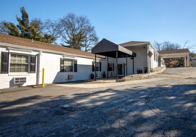 Front entrance of Garden Spring Nursing and Rehabilitation Center