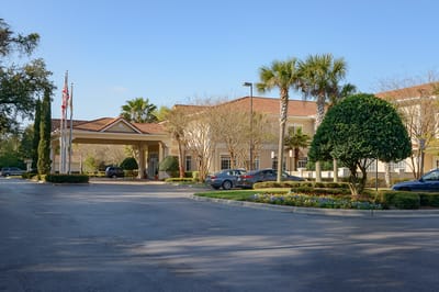 Front entrance of the Life Care Center of Pensacola