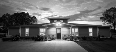 Exterior view of Lake Michigan Senior Living facility
