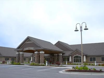 Exterior view of Medilodge of Holland facility entrance