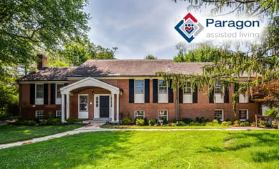Exterior view of Paragon Assisted Living facility