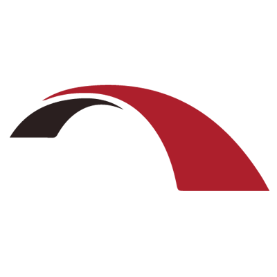 Facility logo with abstract design