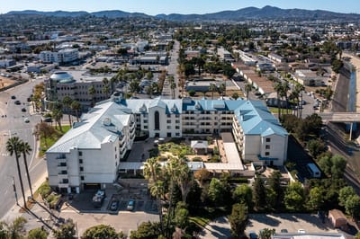 Aerial view of Westmont of Escondido facility